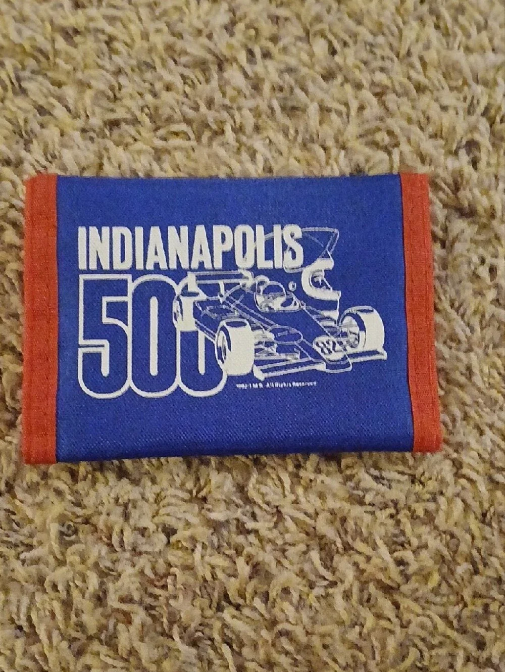 N/A blue trifold